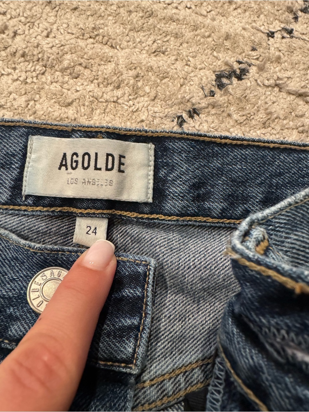 Agolde size 24 - Picture 4 of 5
